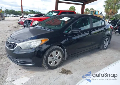 2016 Kia Forte Lx from USA, damaged, VIN KNAFK4A6XG5615485